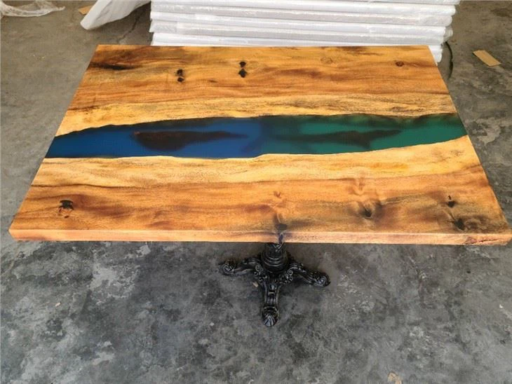 Resin Black Walnut Island Coffee Table Top Manufacturers