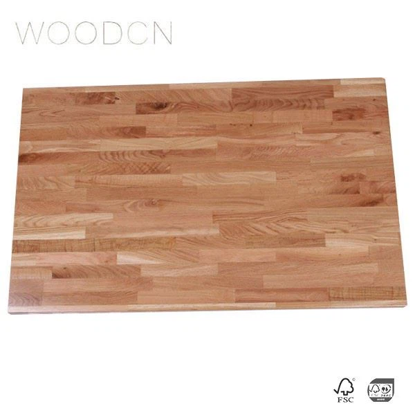 Oak Solid Wood Butcher Block Dining Table