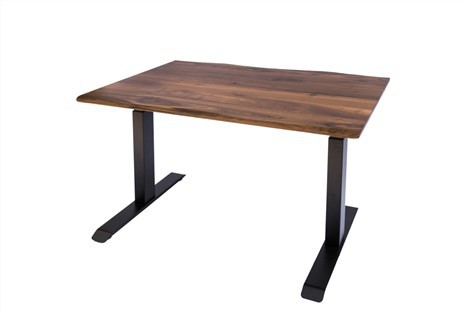 Deasc Oifige Imeall Beo Black Walnut