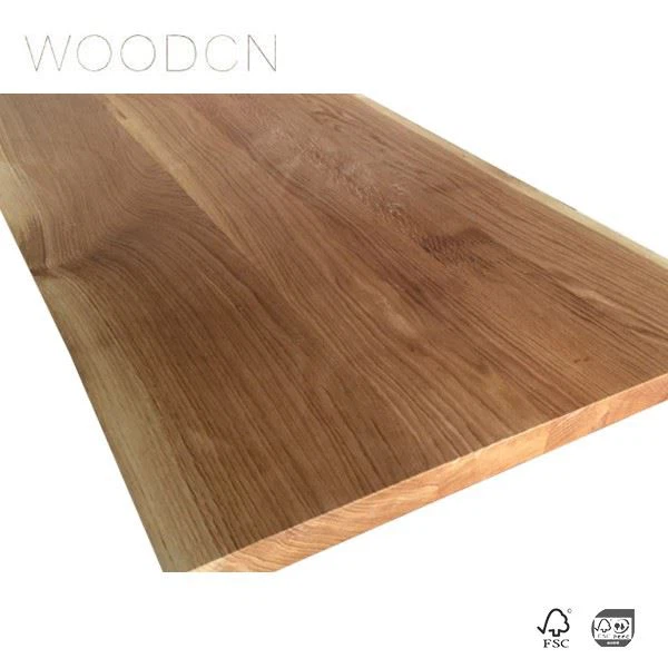 China White Oak Edge Glued Style Office Desk Top Manufacturers