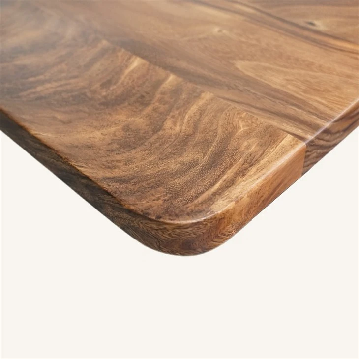 Solid South American Walnut Coffee Table Top Natural Color Supplier price